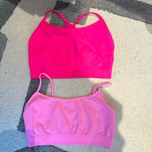 Two Malibu Sugar girl bra. One size.